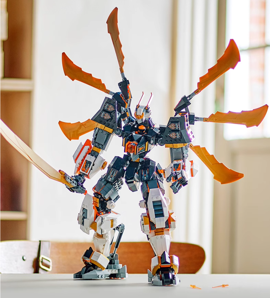 71821幻影忍者泰坦神龙机甲积木玩具